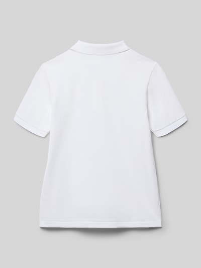 Lacoste regular fit poloshirt van puur katoen Wit - 3