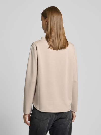 More & More Sweatshirt met opstaande kraag Beige - 5