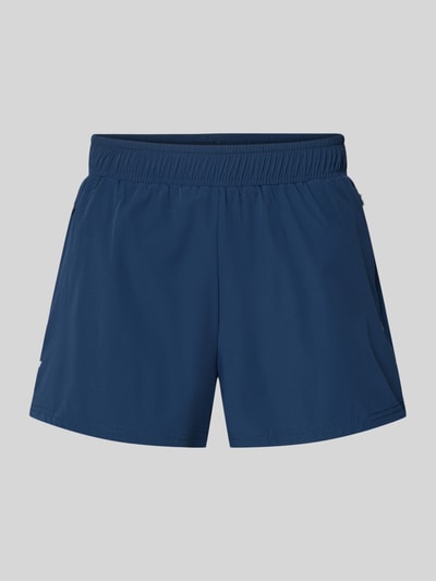 Produktfoto, Shorts mit elastischem Bund Modell 'ERUDITO' von Ellesse in Dunkelblau, Regular Fit, glatte Textur, Material-Mix mit Stretch-Anteil