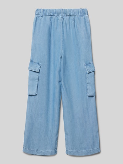 Only Jeans mit aufgesetzten Pattentaschen Modell 'SAFARI' Blau 3