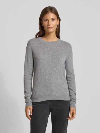 Christian Berg Woman Strickpullover aus reinem Kaschmir Graphit Melange 4