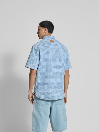 Kenzo Freizeithemd mit Knopfleiste Hellblau 5