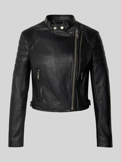 Guess Jack van kunstleer met ritsluiting opzij, model 'JEANNINE' Zwart - 2