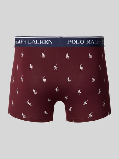 Polo Ralph Lauren Underwear Trunks mit elastischem Logo-Bund im 3er-Pack Blau 3