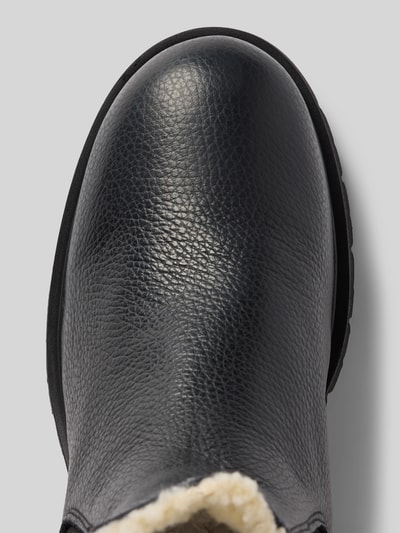 Tommy Jeans Chelsea Boots aus echtem Rindsleder BLACK 3