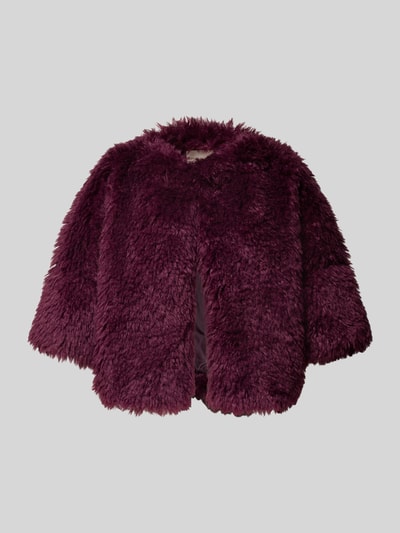 Rinascimento Bolero met imitatiebont Bordeaux - 2