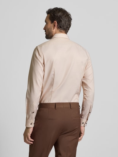 Jake*s Regular Fit Business-Hemd mit Kentkragen Sand 5