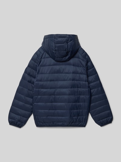 Jack & Jones Gewatteerd jack met capuchon, model 'BRADLEY' Marineblauw - 3