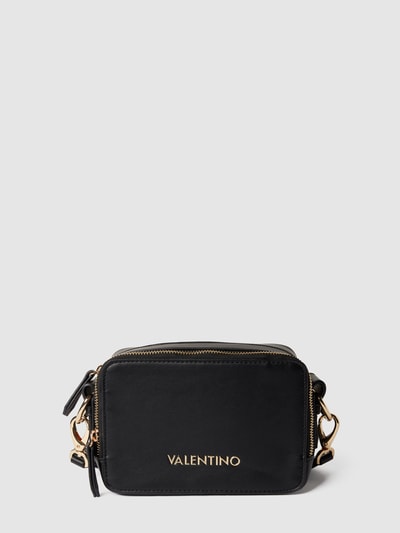 VALENTINO BAGS Torba na ramię z napisem z logo Czarny 2