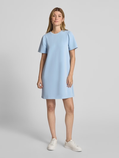 Rich & Royal T-shirtjurk met ronde hals Blauw - 1