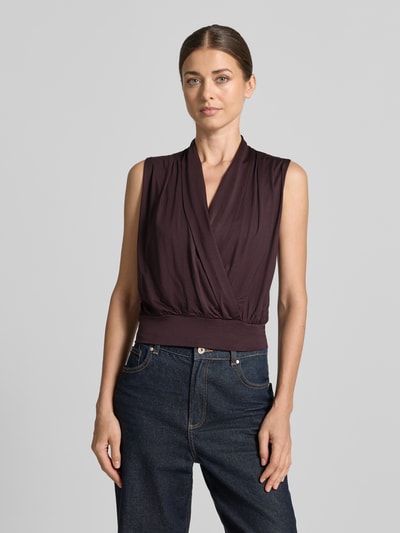 windsor. Regular Fit Bluse aus Lyocell-Mix Bordeaux 4