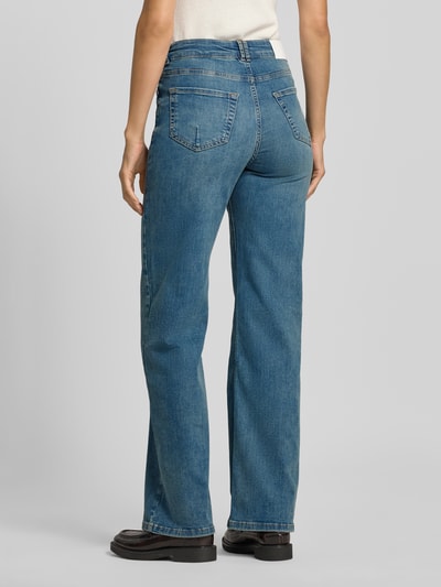 OPUS PANTS Wide fit jeans in 5-pocketmodel, model 'Melly' Blauw - 5