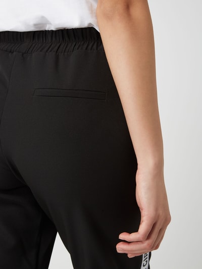 OH APRIL Jogpants mit Kontraststreifen Modell 'In girls we trust'  Black 3