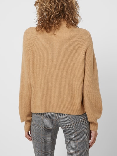 Tom Tailor Pullover mit Woll-Anteil  Camel Melange 5