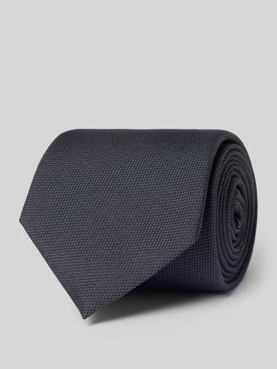 BOSS Krawatte mit Seiden-Anteil Anthrazit 1