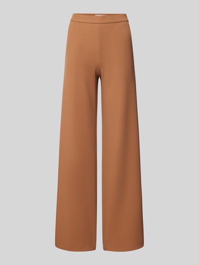 Raffaello Rossi Wide fit stoffen broek met elastische band Camel - 2