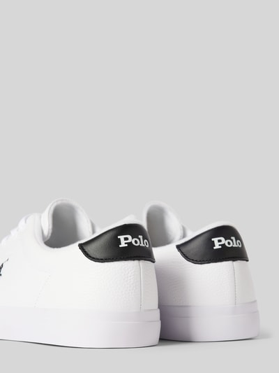 Polo Ralph Lauren Sneaker aus echtem Leder Weiss 2