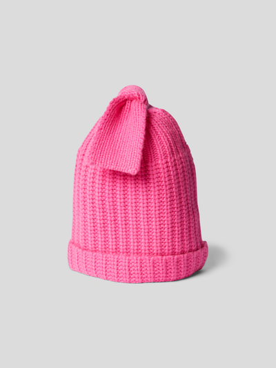 The Holy goat Beanie aus Kaschmir Neon Pink 5