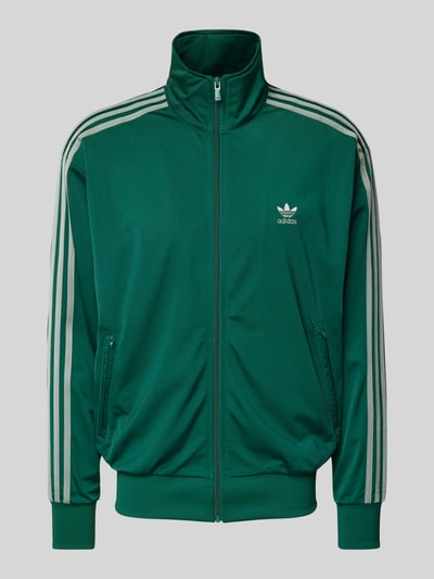 adidas Originals Sweatjacke mit Stehkragen Dunkelgruen 2