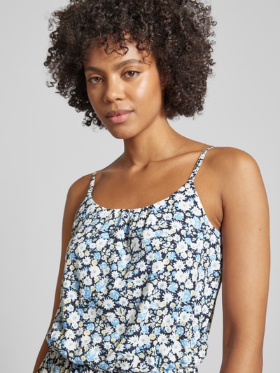 Only Maxi-jurk met all-over print, model 'WINNER' Marineblauw - 3