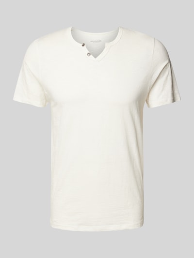 Jack & Jones T-shirt met V-hals Wit - 1