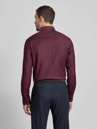 BOSS Regular Fit Business-Hemd mit Knopfleiste Modell 'JOE' Bordeaux 5