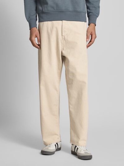 Jack & Jones Jeansy o szerokim kroju z 5 kieszeniami model ‘Iron’ Beżowy 4