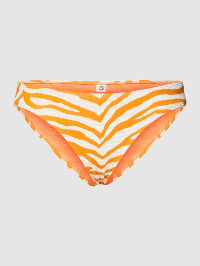 Becksöndergaard Bikinibroekje met all-over motief, model 'Zecora Biddi' Oranje - 2