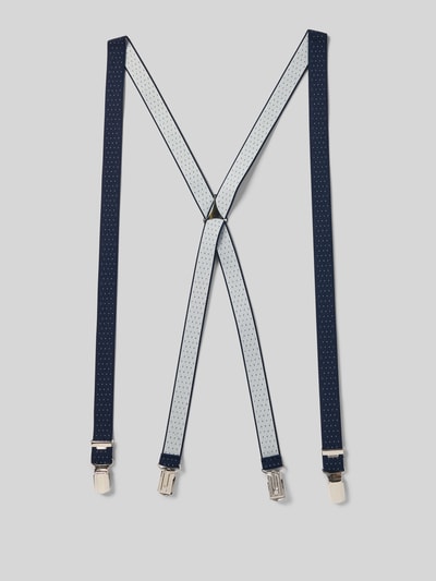 Willen Hosenträger in X-Form Marine 1