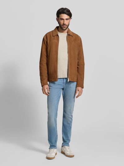 MAC Regular Fit Jeans mit 5-Pocket-Design Hellblau 1