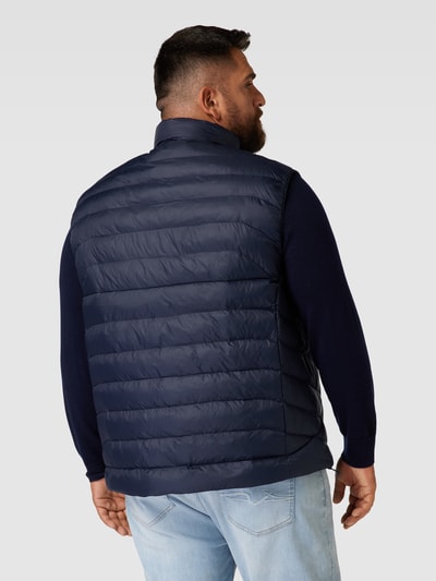 Polo Ralph Lauren Big & Tall PLUS SIZE bodywarmer met labelstitching Marineblauw - 5