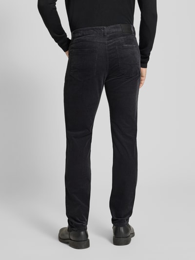 Christian Berg Men Corduroy broek met 5-pocketmodel Antraciet - 5