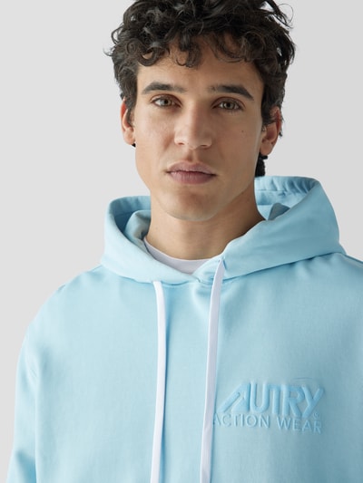 Autry Hoodie mit Label-Detail Türkis 3
