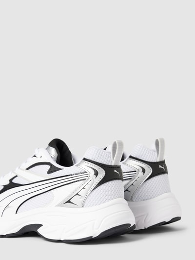 Puma Sneakersy z detalem z logo model ‘Morphic Base’ Metaliczny czarny 2