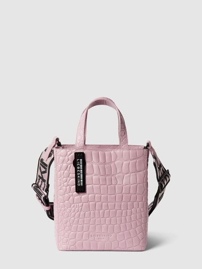 LIEBESKIND BERLIN Tote bag met structuurmotief, model 'Waxy Croco' Lila - 2