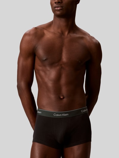 Calvin Klein Underwear Low rise boxershort van katoenmix in set van 3 Zwart - 3