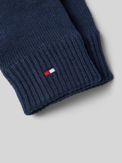 Tommy Hilfiger Handschuhe mit Logo-Stitching Modell 'ESSENTIALS' Marine 2