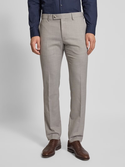 HECHTER PARIS Chino met Franse steekzakken Lichtgrijs - 4