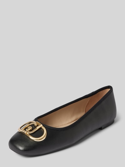 Liu Jo Ballerinas mit Label-Detail Modell 'DAFNE' Black 1