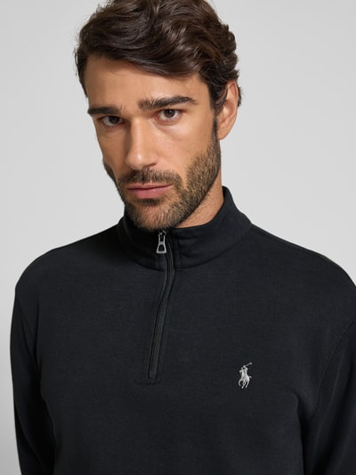 Polo Ralph Lauren Sweatshirt met labelstitching Zwart - 3