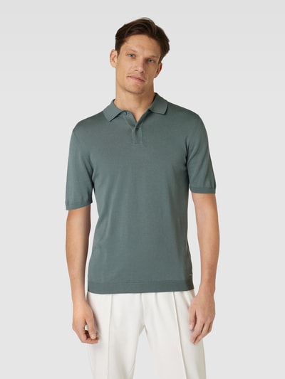 Roy Robson Poloshirt in effen design Lindegroen - 4