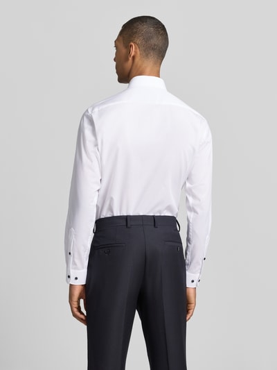 Christian Berg Men Regular Fit Business-Hemd mit Kentkragen Weiss 5