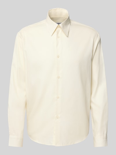 SELECTED HOMME Relaxed fit vrijetijdsoverhemd van katoenmix, model 'RLXKEVIN' Ecru - 2