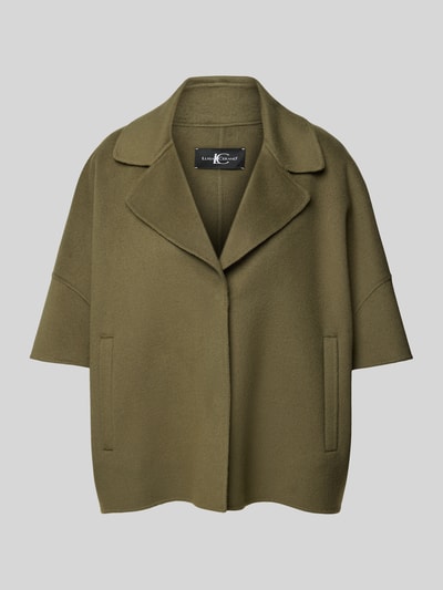 Luisa Cerano Jacke mit Reverskragen Khaki 2