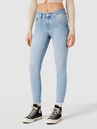 Only Skinny Fit Jeans mit 5-Pocket-Design Modell 'BLUSH' Jeansblau 4