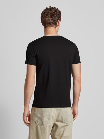 Alpha Industries T-Shirt mit Label-Print Black 5