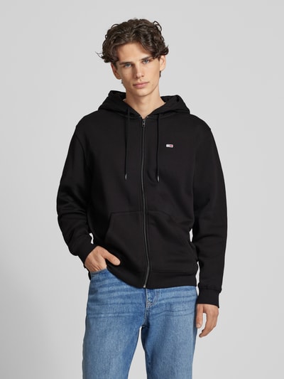 Tommy Jeans Regular Fit Sweatjacke mit Kapuze Black 4