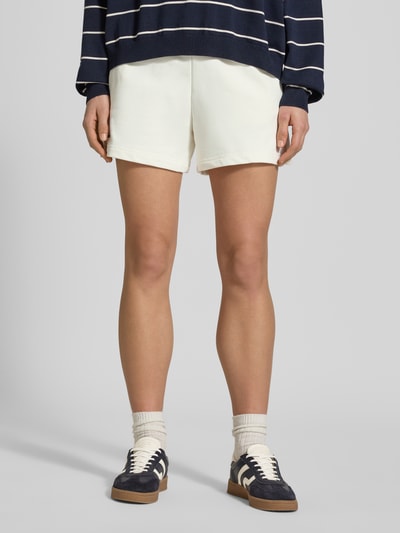 Lacoste Sport Szorty dresowe z czystej bawełny o kroju regular fit Biały 4