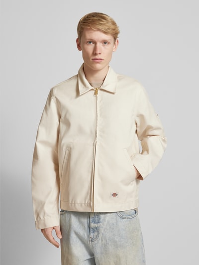 Dickies Jacke mit Label-Patch Modell 'UNLINED EISENHOWER' Offwhite 4