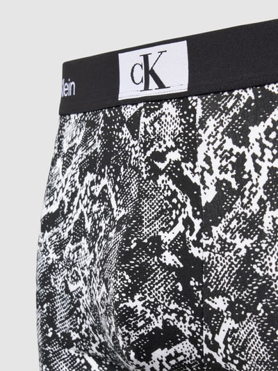 Calvin Klein Underwear Trunks mit elastischem Logo-Bund Black 2